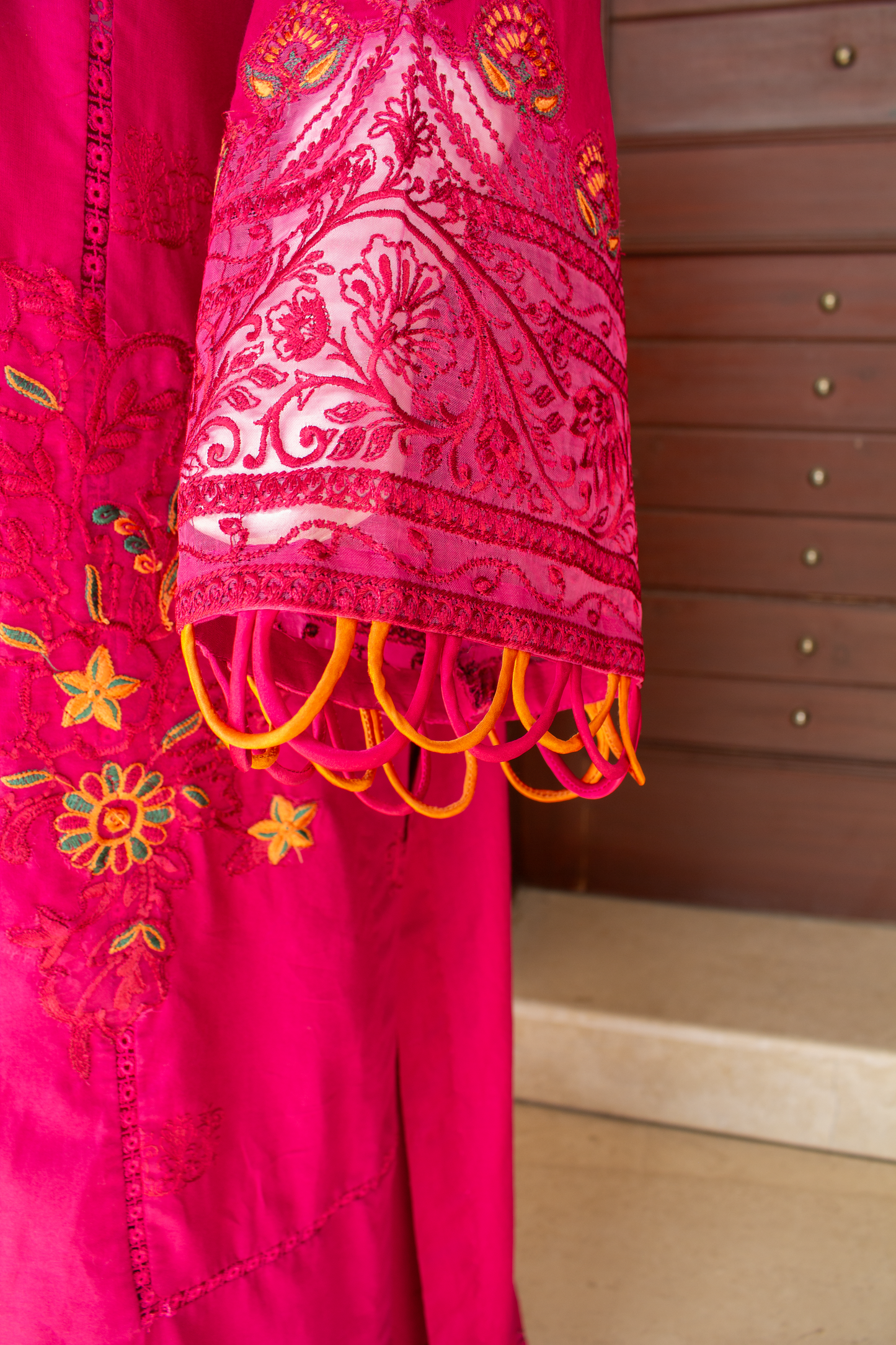 Schiffly Embroidered Luxury - 3 Pcs Unstitched (24SS08)
