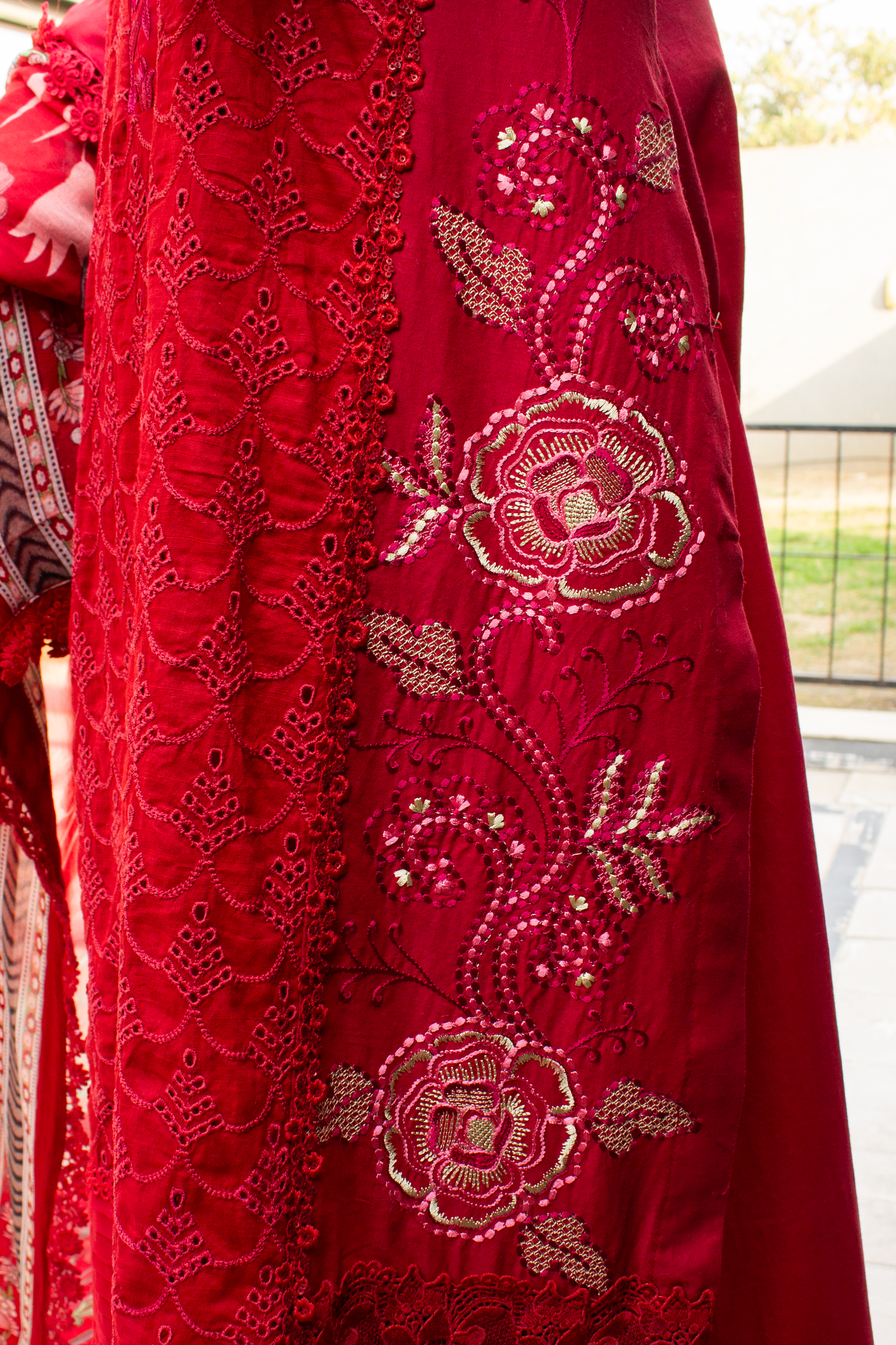 Schiffly Chickenkari - 3 Pcs Unstitched (24SS02)