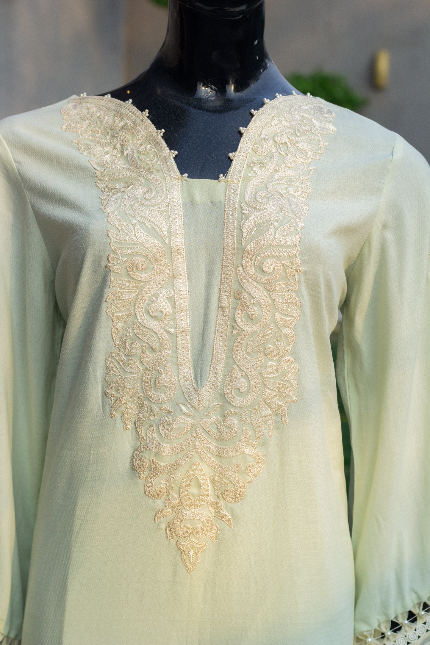 Schiffly Self Print - 2 Pcs Unstitched (24SS04)