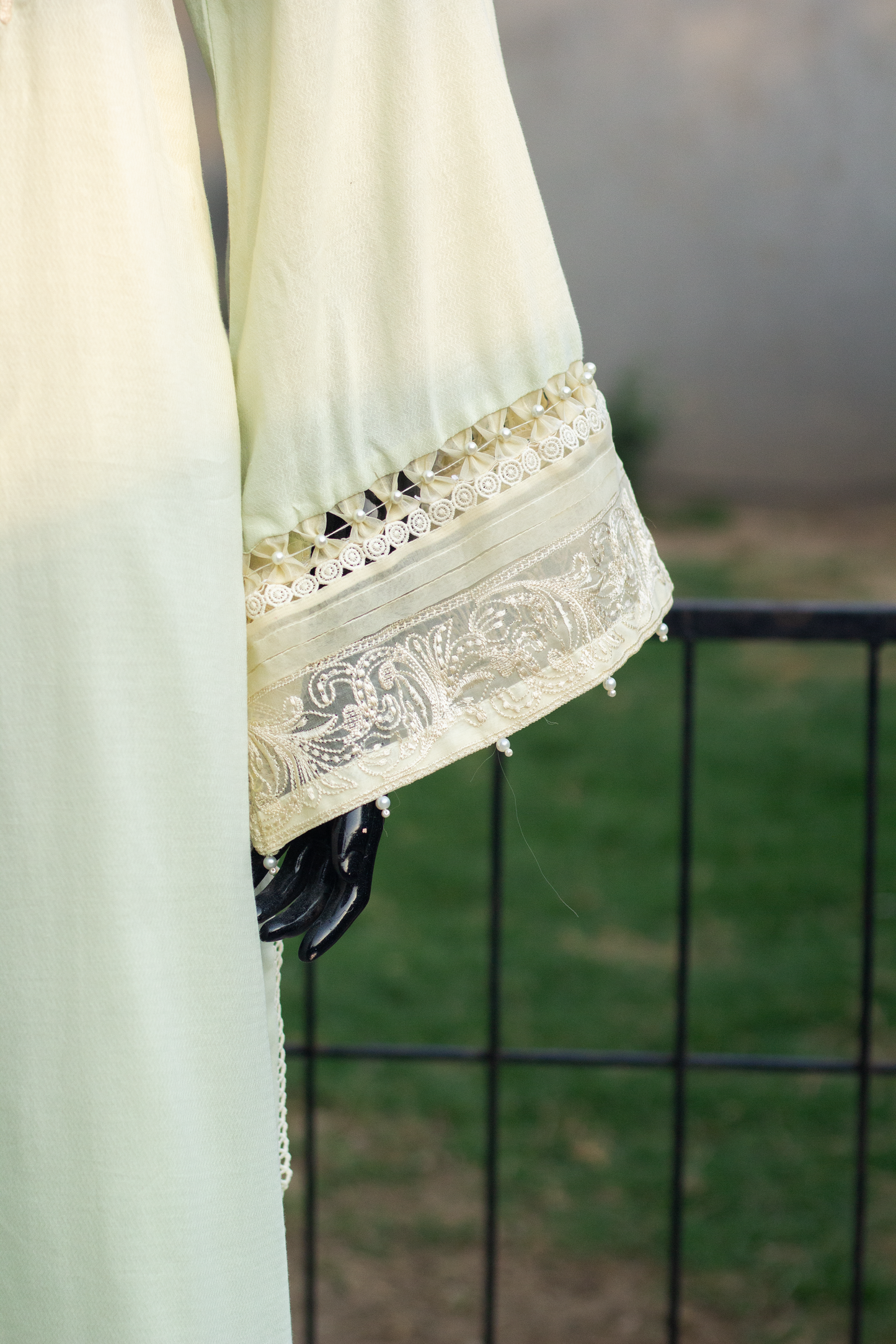 Schiffly Self Print - 2 Pcs Unstitched (24SS04)