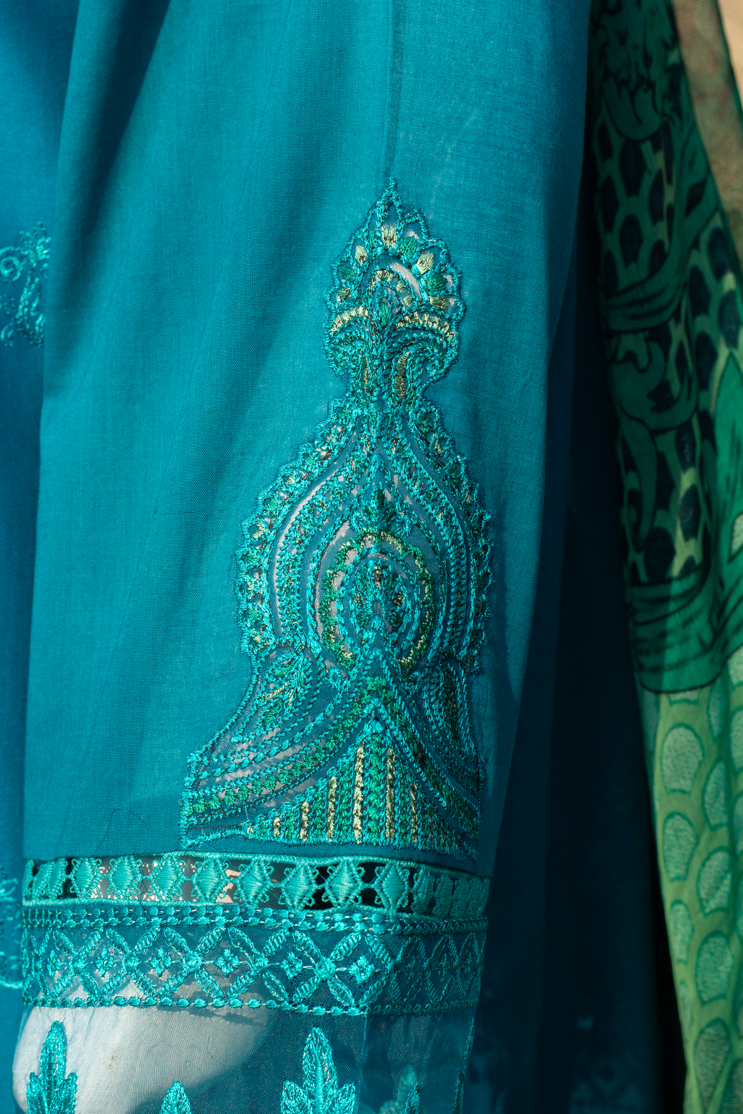 Schiffly Embroidered Luxury - 3 Pcs Unstitched (24SS07)