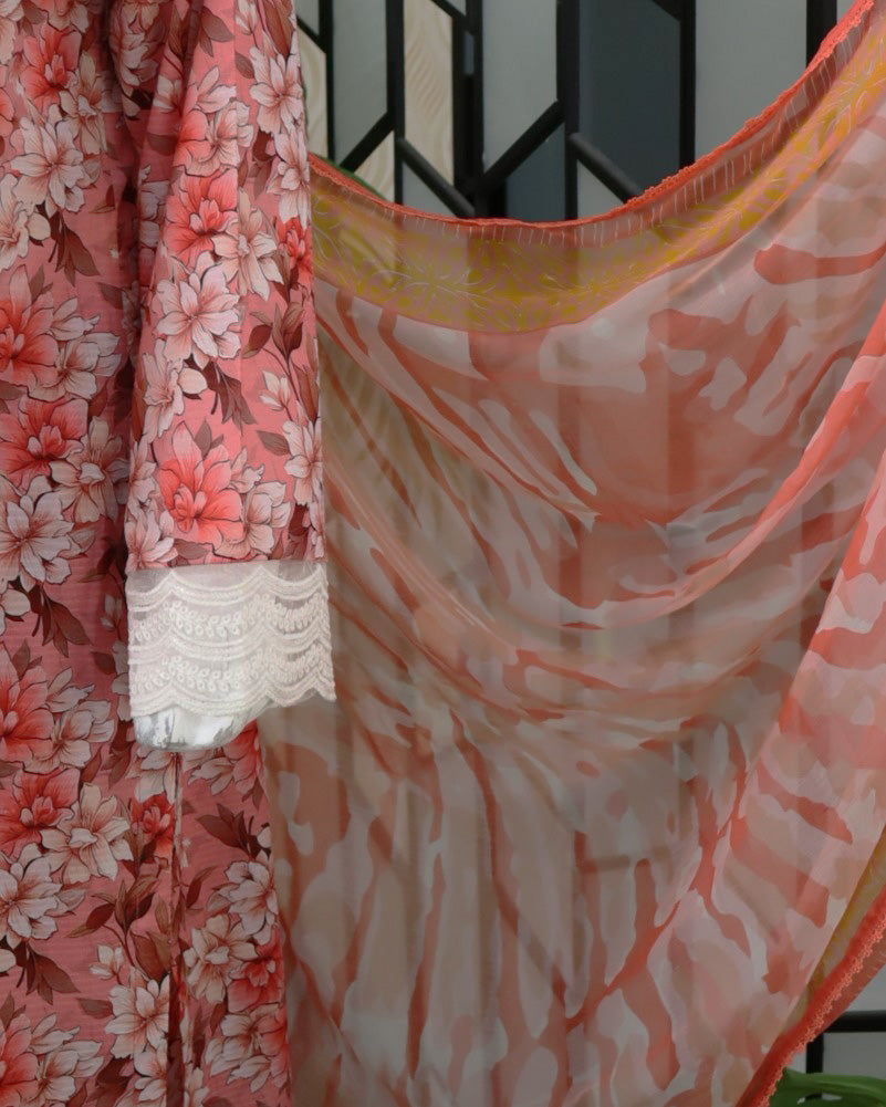 Schiffly Lawn - 3 Pcs Unstitched (24SS14)