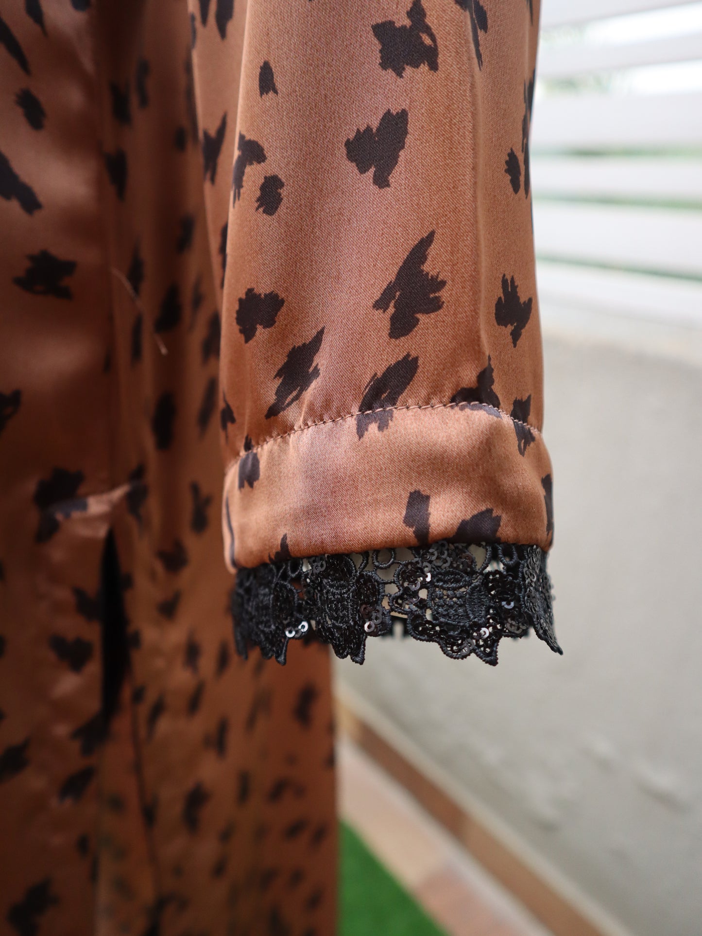 1 Piece Stitched Silk Shirt (24SW46)